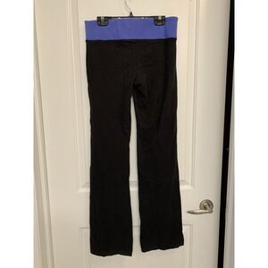 Vintage Y2K Victoria Secret PINK Yoga Legging Pants Purple Pink Logo Wide Leg